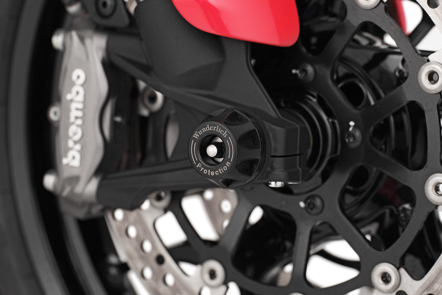 Wunderlich Achs-Schutzpads DOUBLESHOCK Multistrada V2