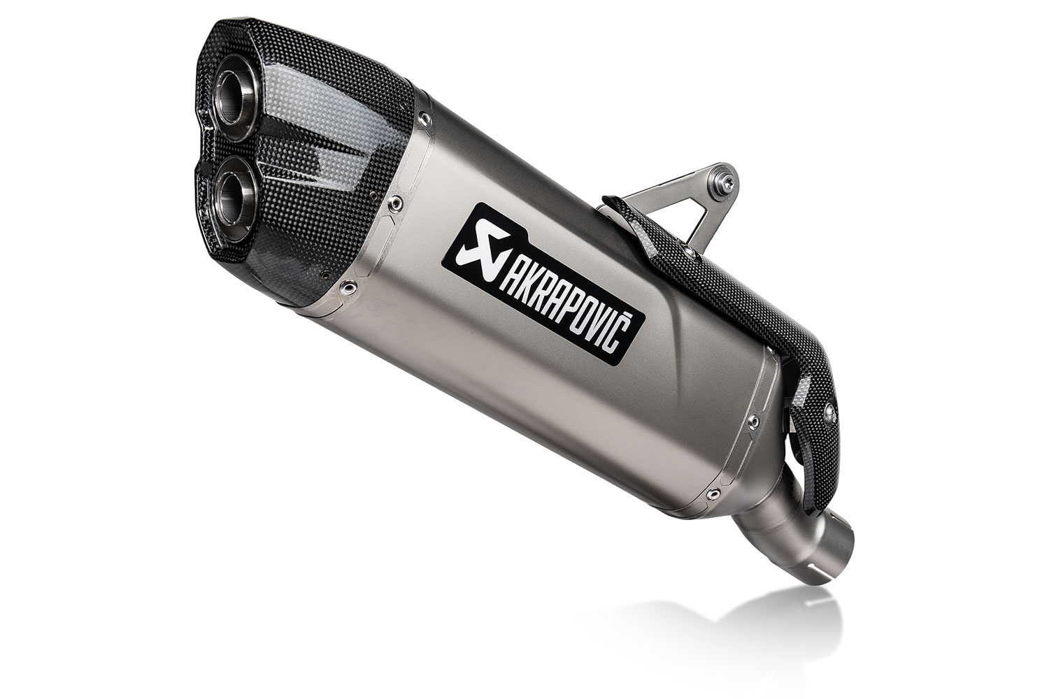 Akrapovic Slip-On Endschalldämpfer Multistrada V2/S