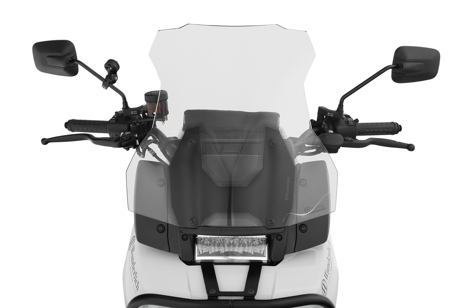 Wunderlich Verkleidungsscheibe MARATHON inkl. Scheibenverstärkung