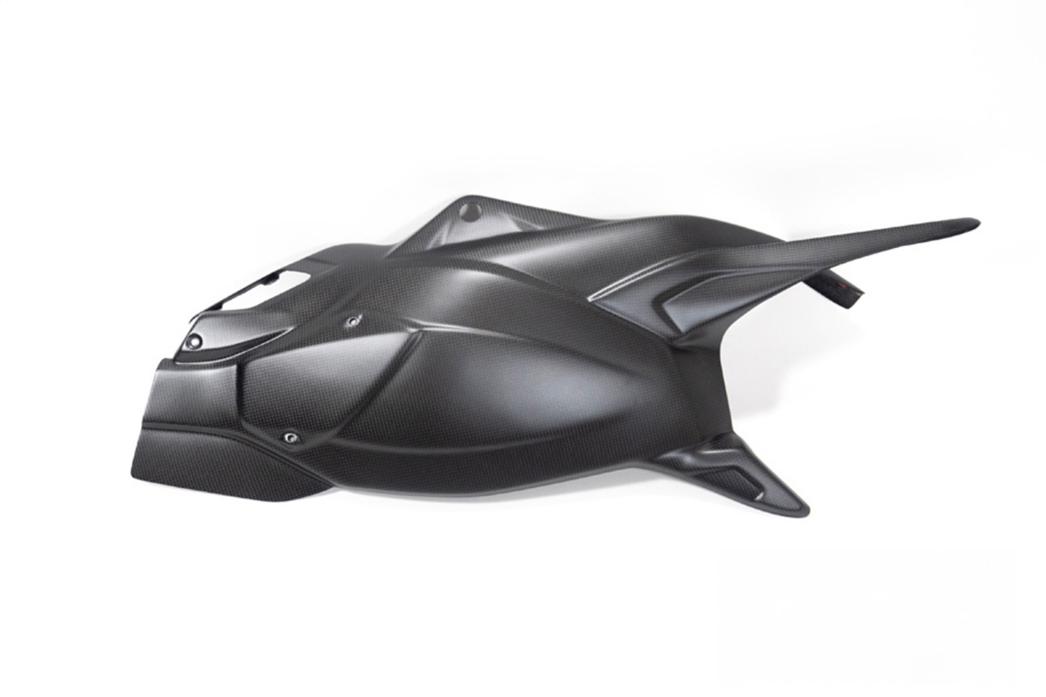 Coperture forcellone Ilmberger in carbonio opaco con paracatena MTS /PP/RS