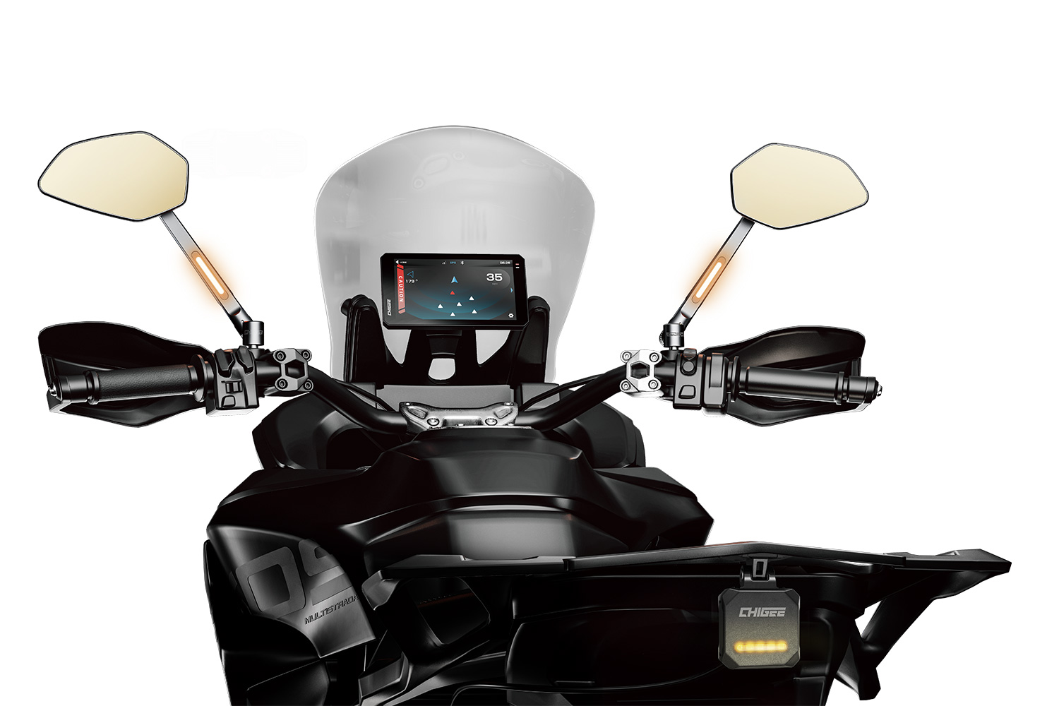 Chigee SR-1 LED blind spot assist & collision warning system