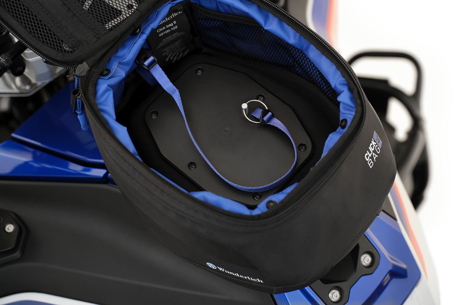 Wunderlich Diebstahlsicherung für Tankrucksack CLICK BAG