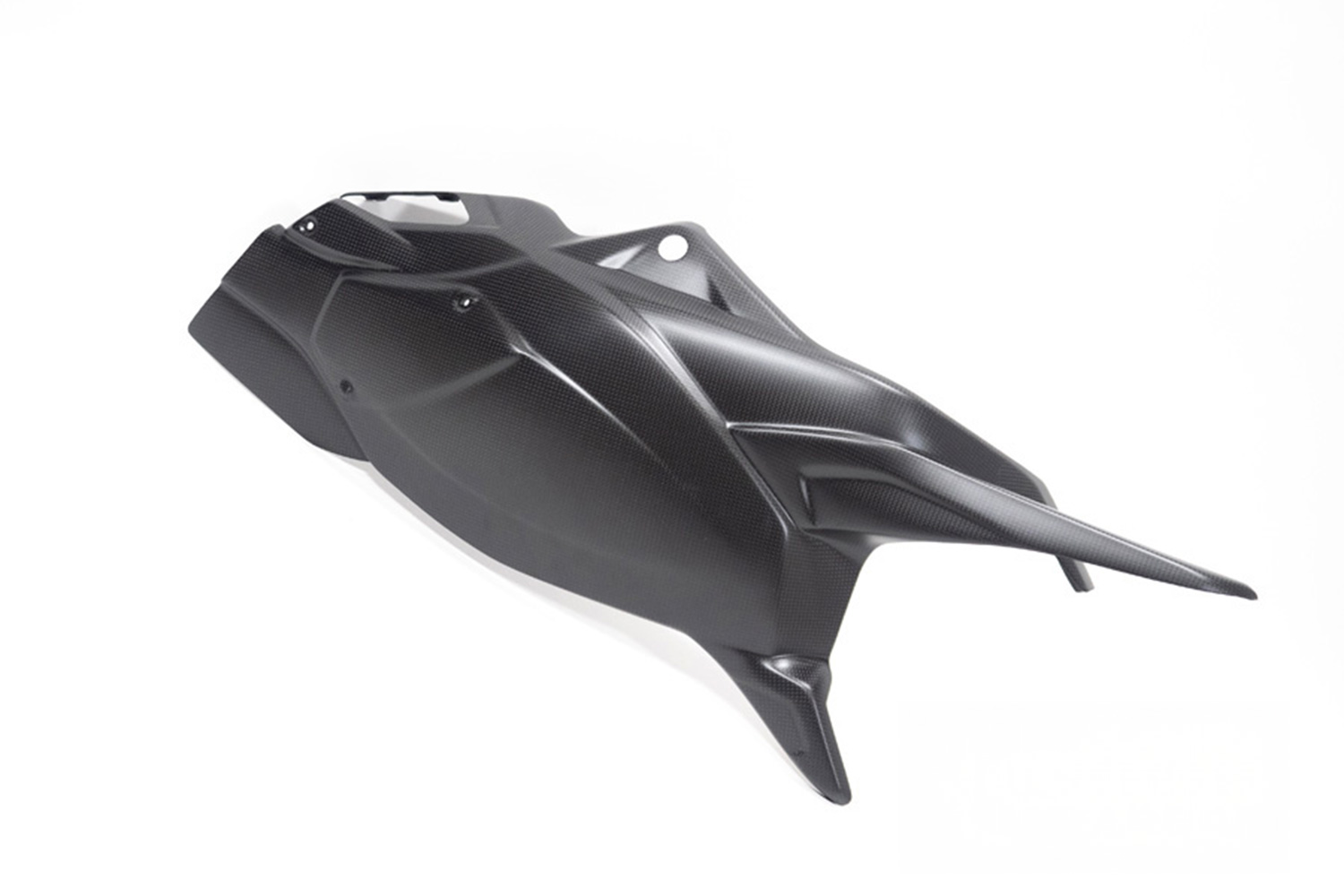 Coperture forcellone Ilmberger in carbonio opaco con paracatena MTS /PP/RS