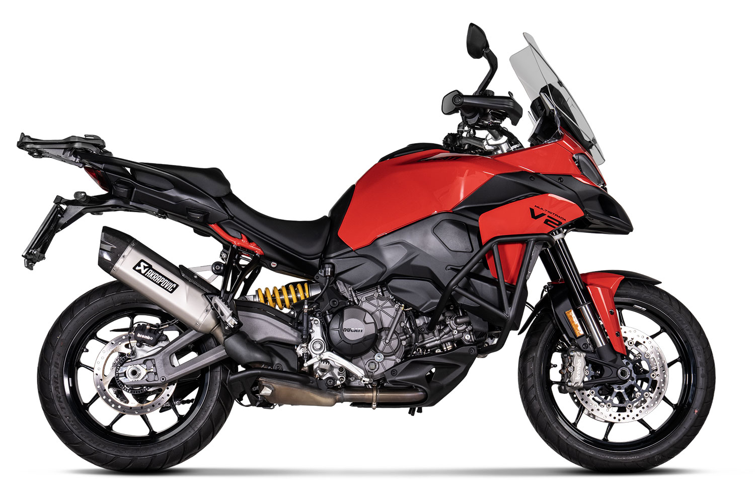 Akrapovic Slip-On Endschalldämpfer Multistrada V2/S