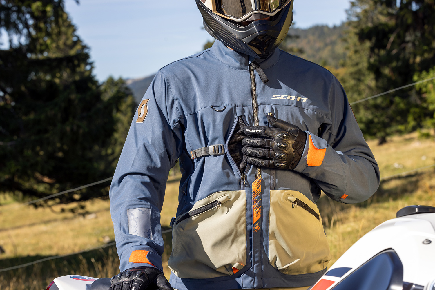 SCOTT Superlight Herren Motorradjacke