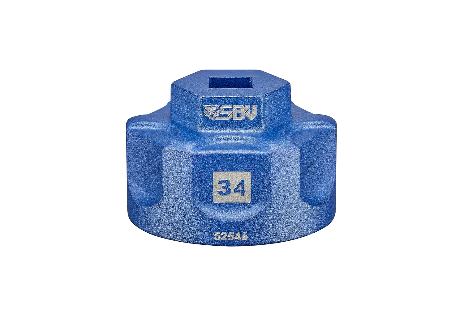 3/8″ Aluminium-Stecknuss 34  mm 6-kant SBV 52546