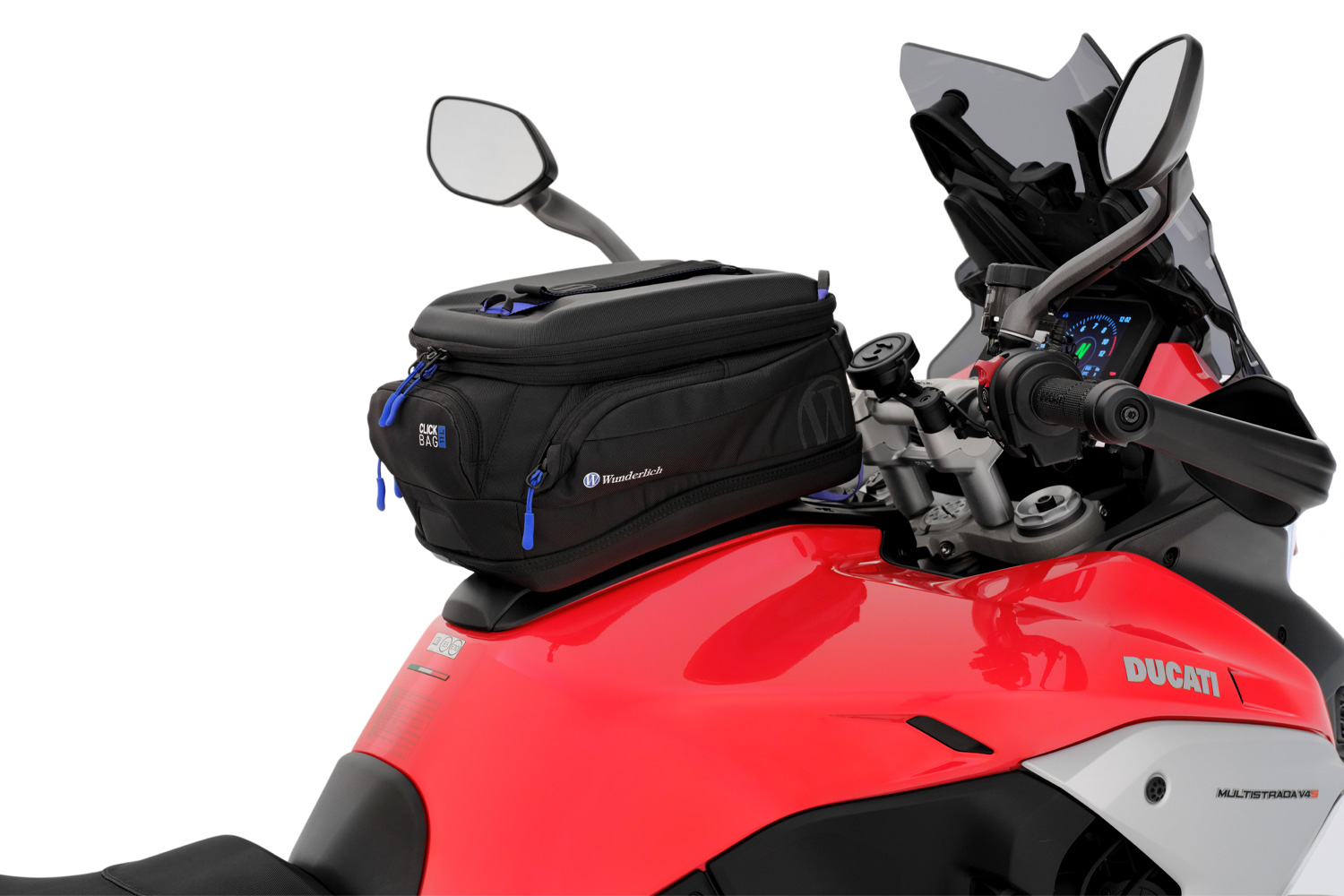 Sacoches De Cadre Pour Ducati Multistrada V4 – Étanches Et Résistantes – Rangement Outils Et Accessoires – 1,5 L