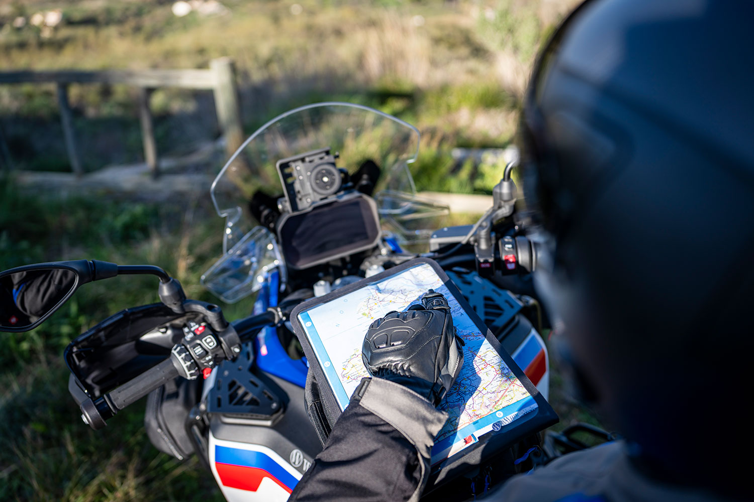 Wunderlich Tablet- und Kartentasche für CLICK BAG - DIN A4