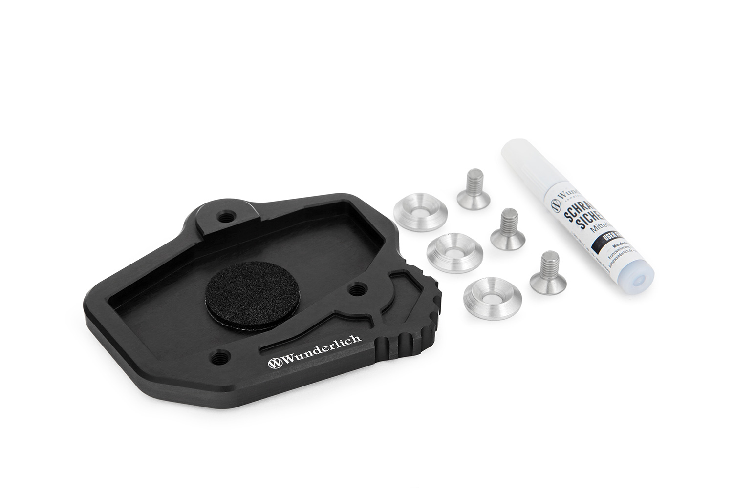 Wunderlich Seitenständer-Auflagenvergrößerung für Modelle mit Hauptständer