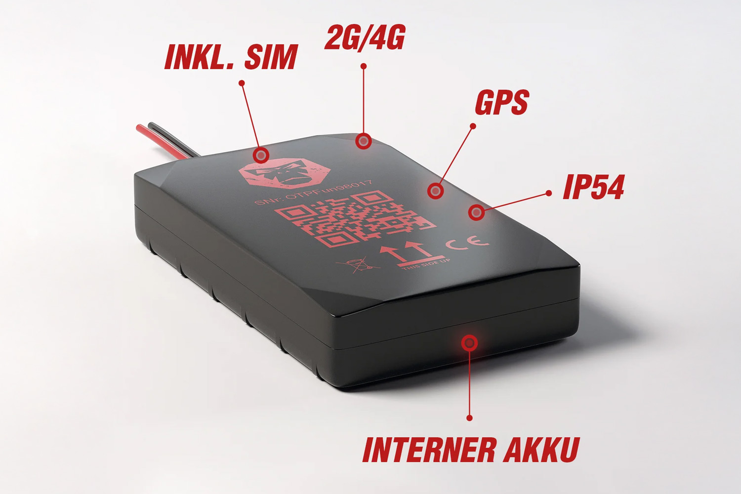 RideLink WingMan 4G GPS-Rastreador