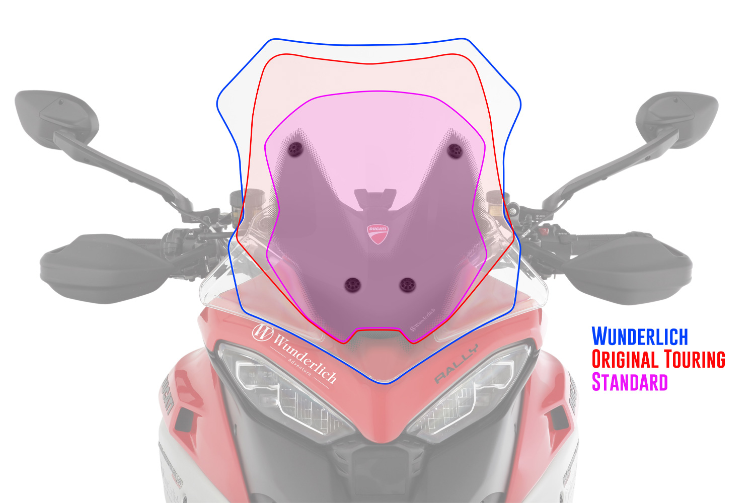 Wunderlich Verkleidungsscheibe MARATHON