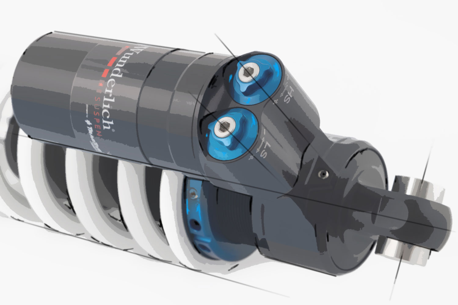 Wunderlich Suspension Amortiguador  S3 Adventure + HPA