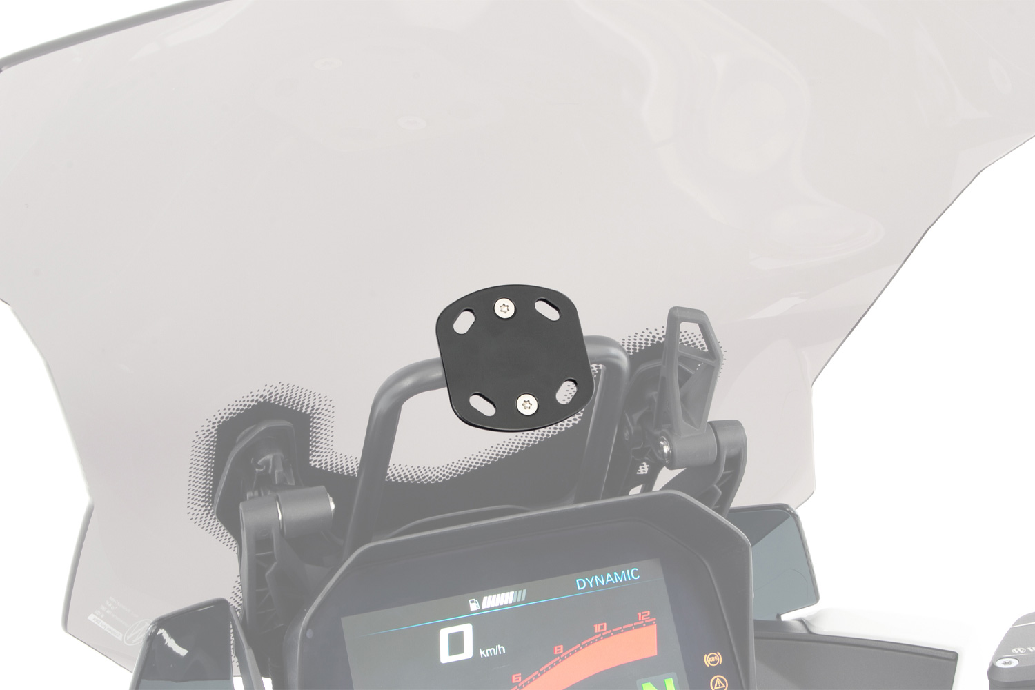 Wunderlich Navihalter für Geräteträger 12mm Rundrohr