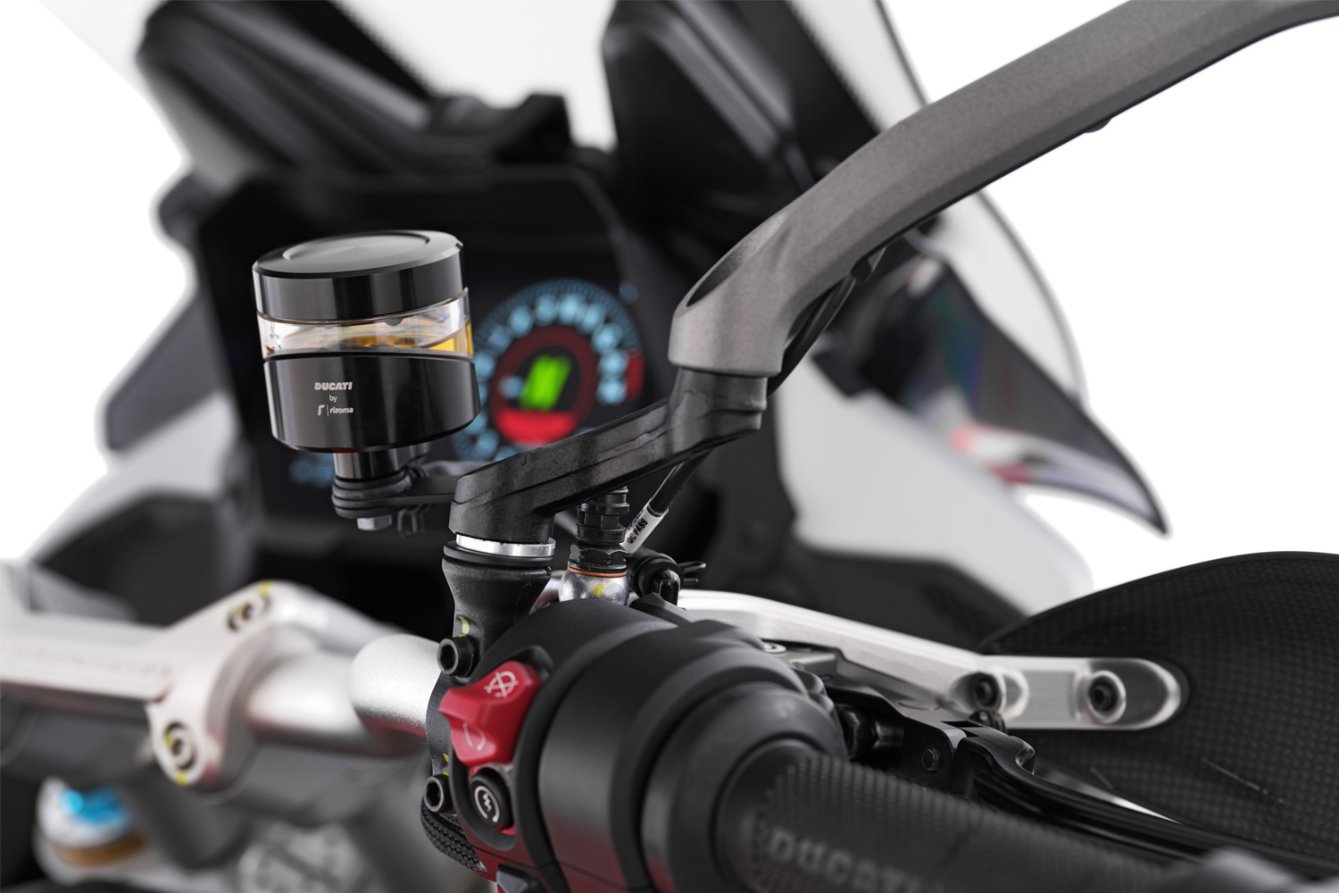 Adattatore per specchietti Wunderlich up + wide Ducati Multistrada e DesertX