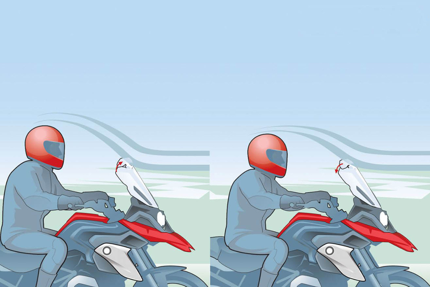 Déflecteur Wunderlich VARIO-ERGO 3D+