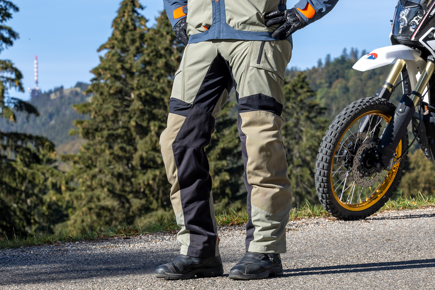 SCOTT Superlight Herren Motorradhose - schlank