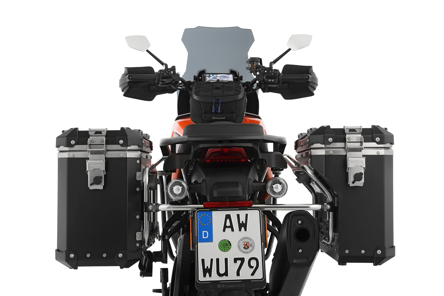 Set di valigie Wunderlich EXTREME - slimline - senza serrature a cilindro