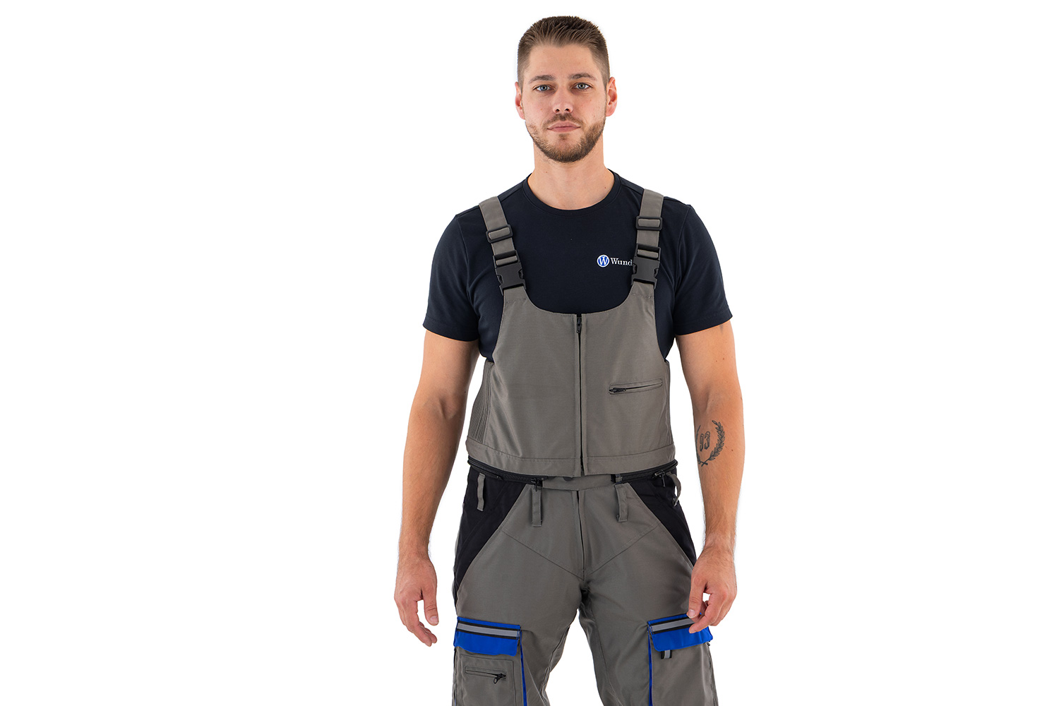 Pettorale con bretelle per pantaloni da moto Wunderlich