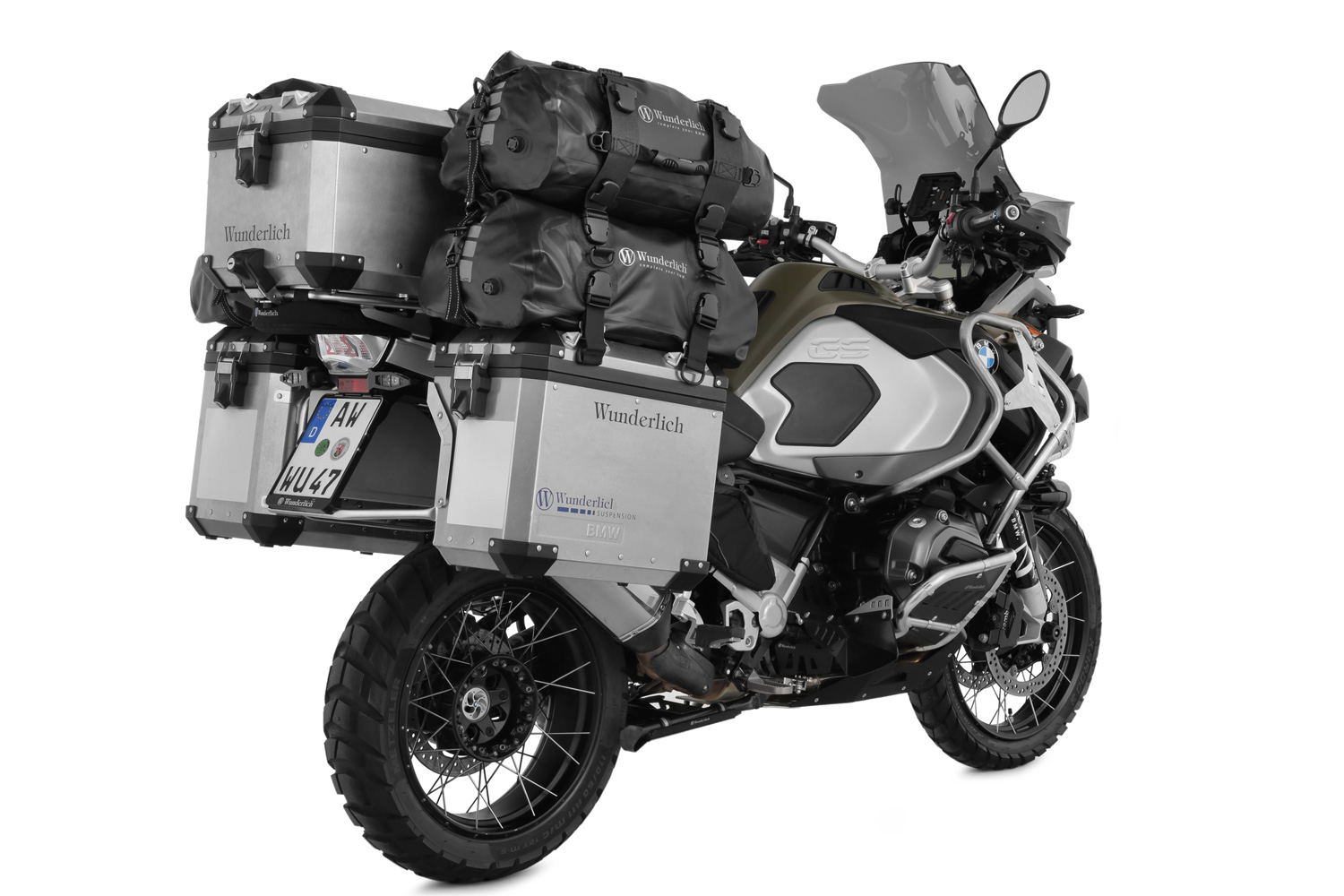 Wunderlich Rack Pack WP40 con chiusura rapida Quicksnap