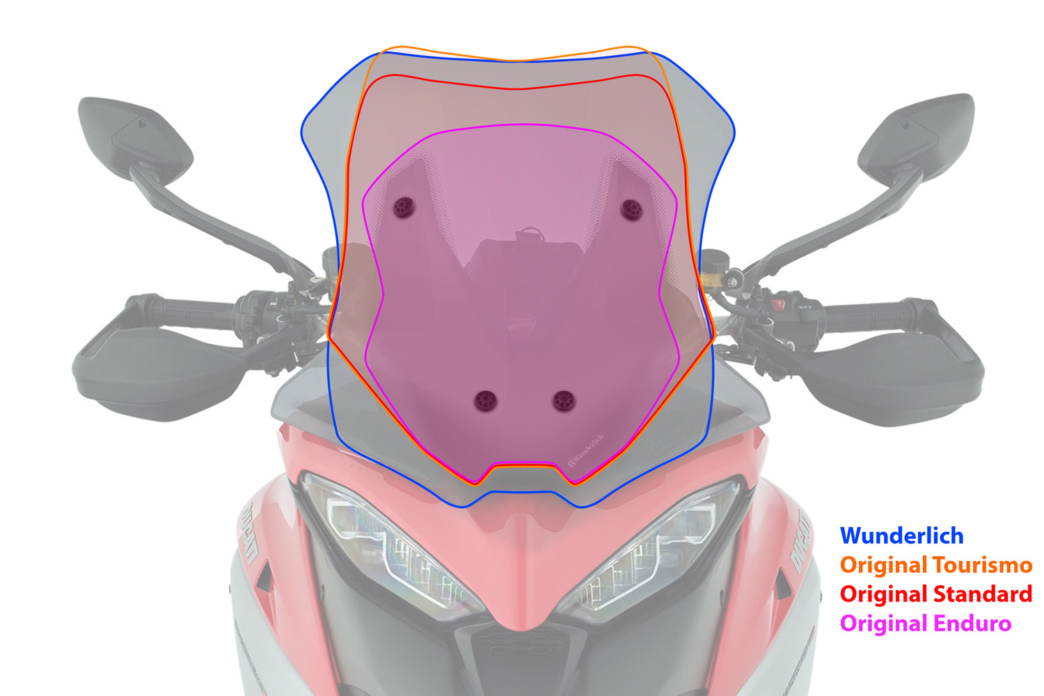Wunderlich Verkleidungsscheibe MARATHON