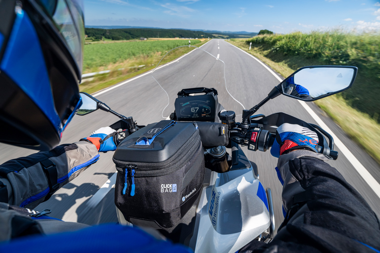 Wunderlich Tankring für Tankrucksack CLICK BAG VOGE DS900X