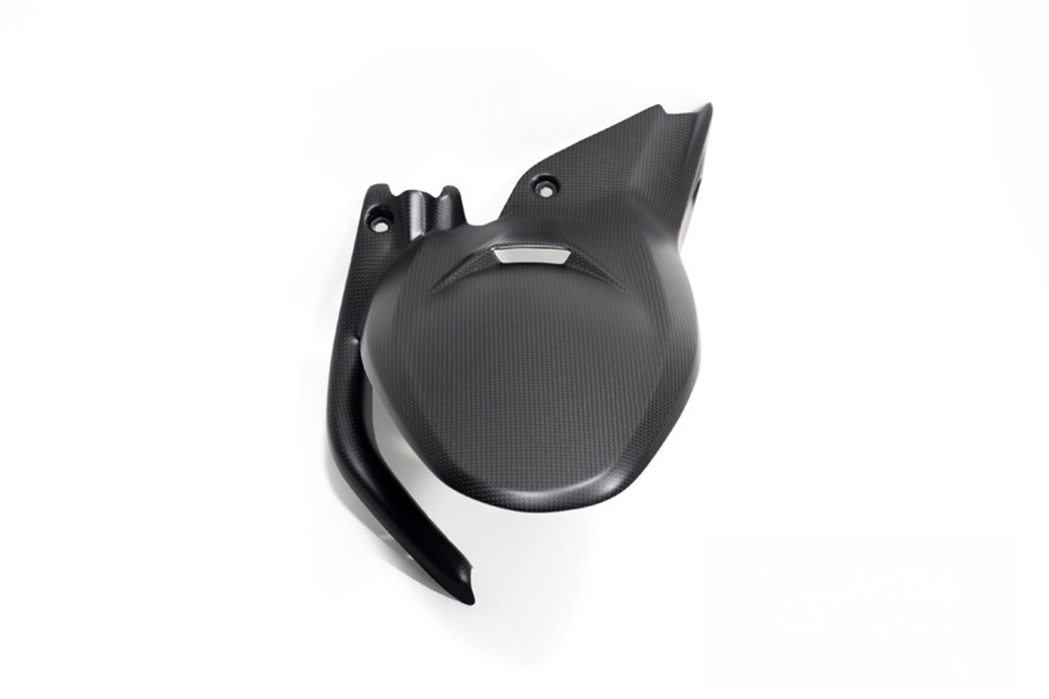 Parafango posteriore Ilmberger con copritubo freno in carbonio opaco MTS /PP/RS