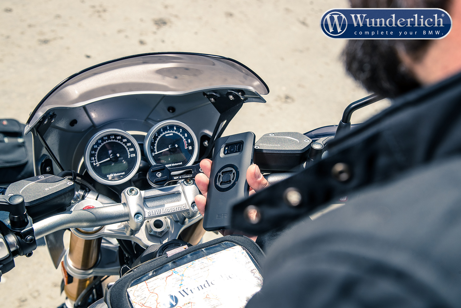 SP-Connect supporto per smartphone Moto Bundle