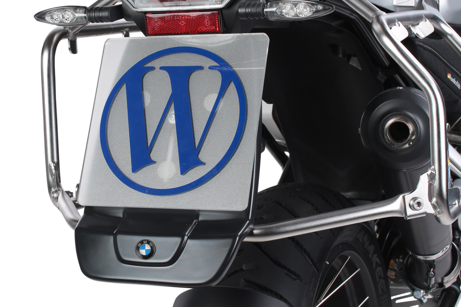 Wunderlich EXTENDA FENDER trasero con emblema de BMW