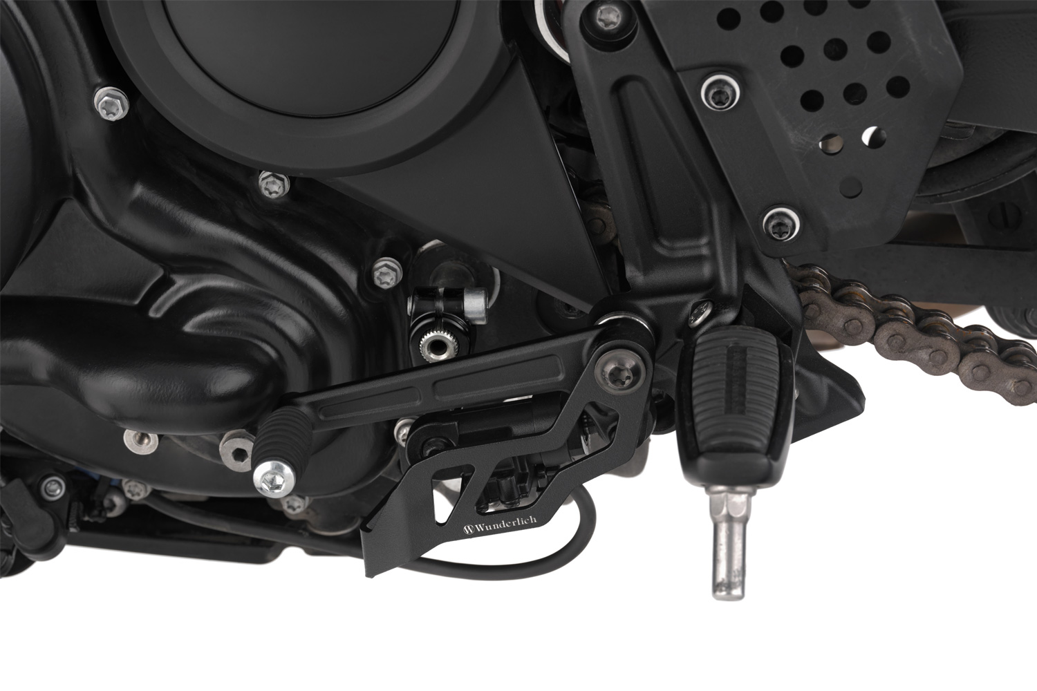 Protección Wunderlich para Quickshifter Screamin' Eagle o mecanismo de cambio estándar