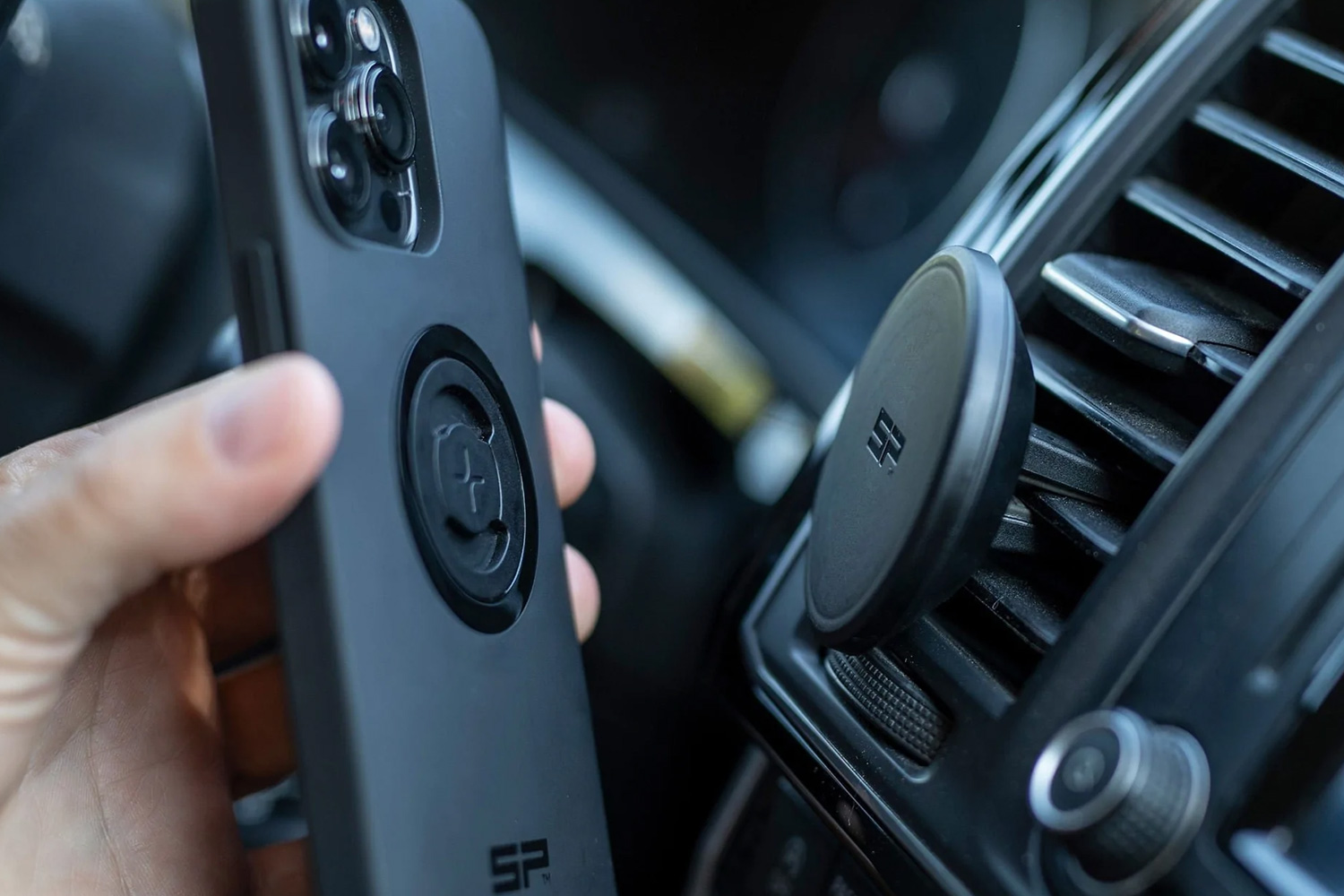 SP-Connect Smartphone Halterung Lüftungsgitter Auto SPC+