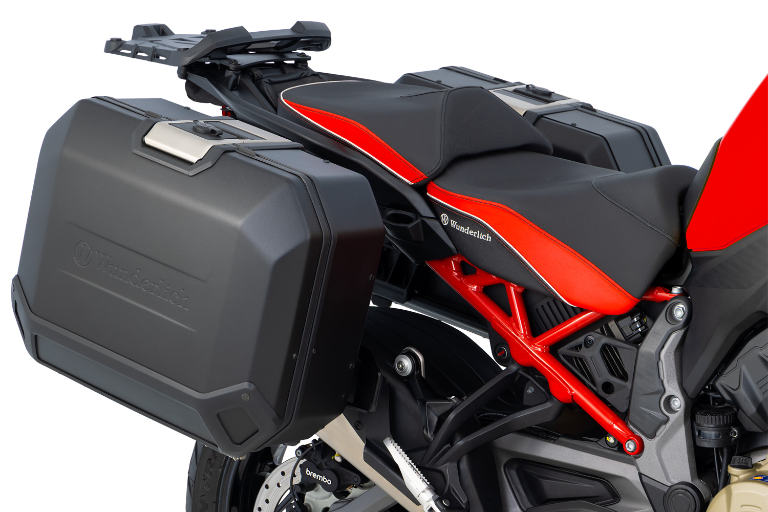 Wunderlich X-RACK case carrier for Multistrada V4