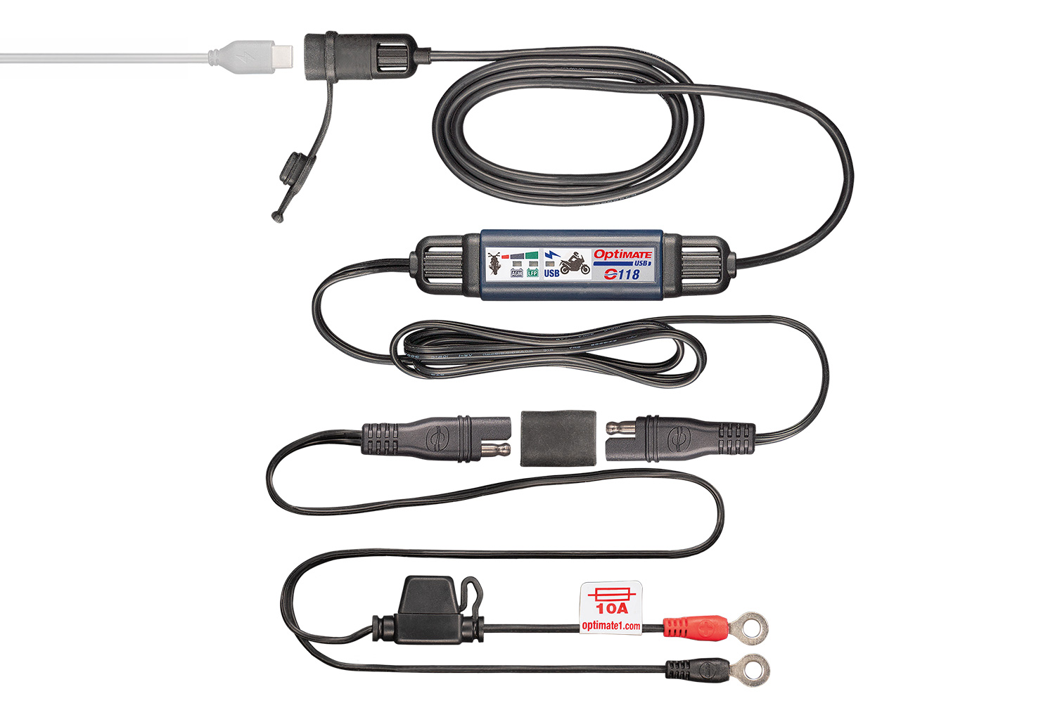 Caricabatterie USB-C OptiMate O-118