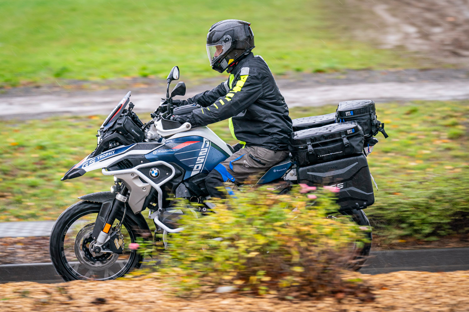 Wunderlich Regenjacke mit Sicherheits-Reflexionselementen