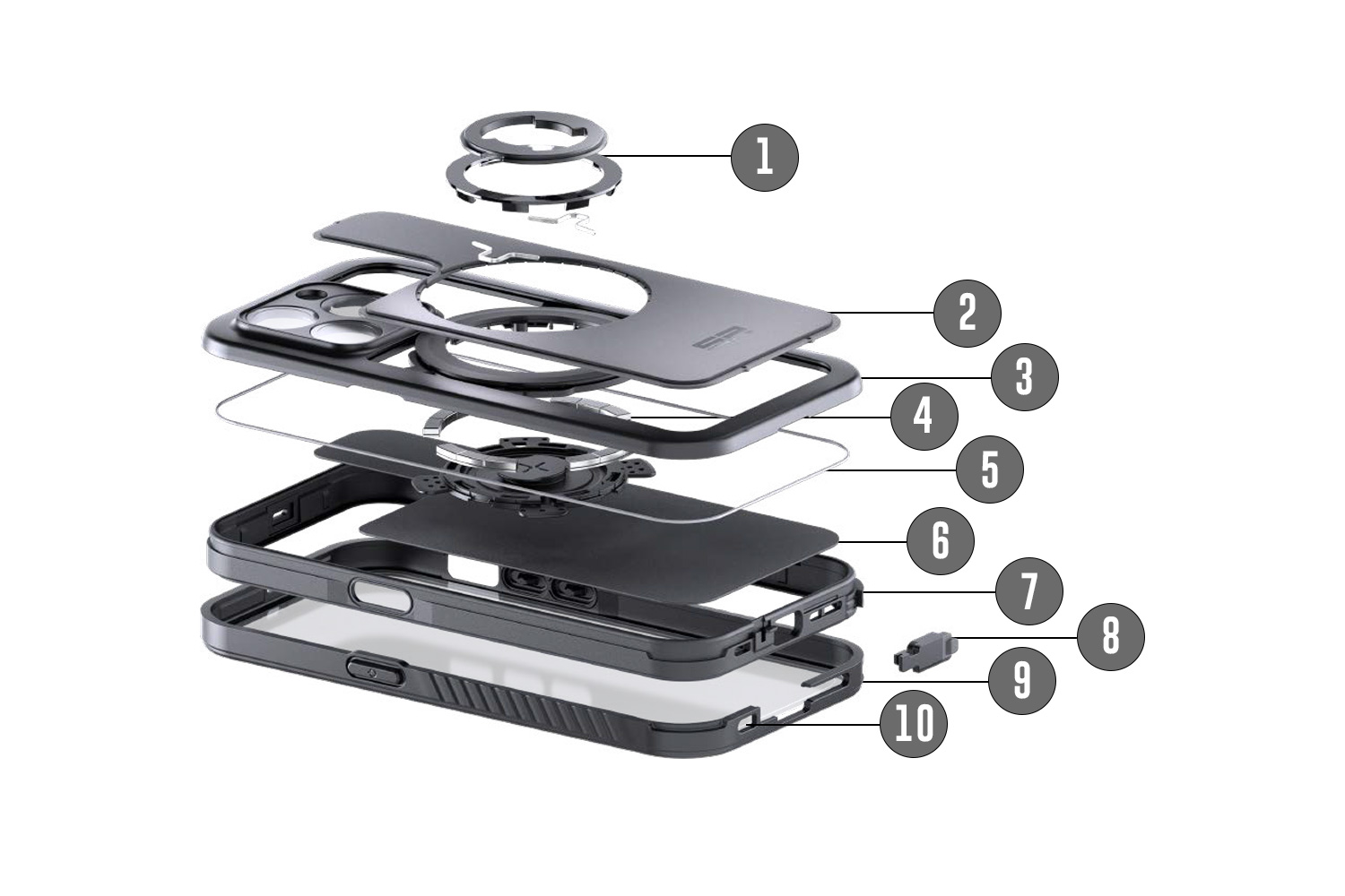 Cover protettiva per smartphone SP Connect Xtreme