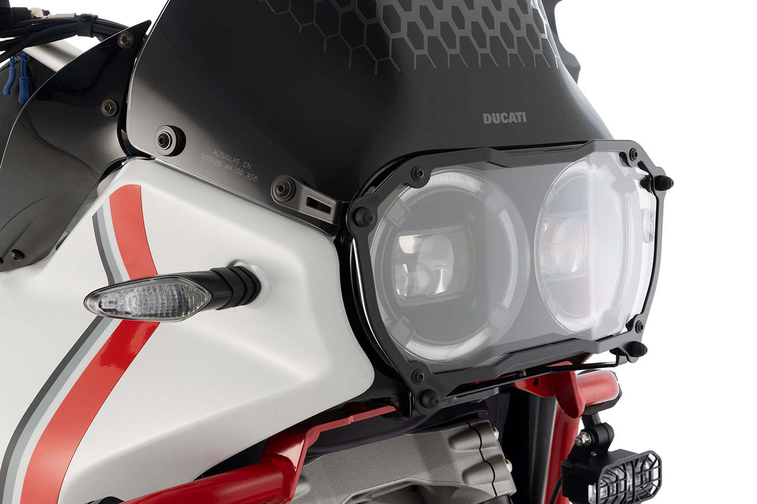 Wunderlich Removable headlight protection "CLEAR"