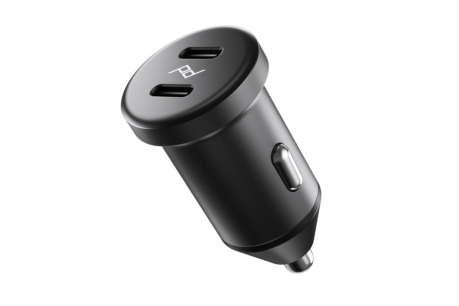 Adattatore di alimentazione doppio USB-C per auto Peak Design Mobile - Nero