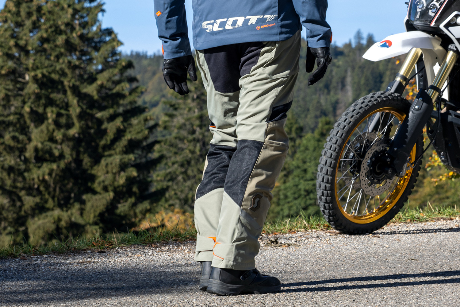 SCOTT Superlight Herren Motorradhose - schlank