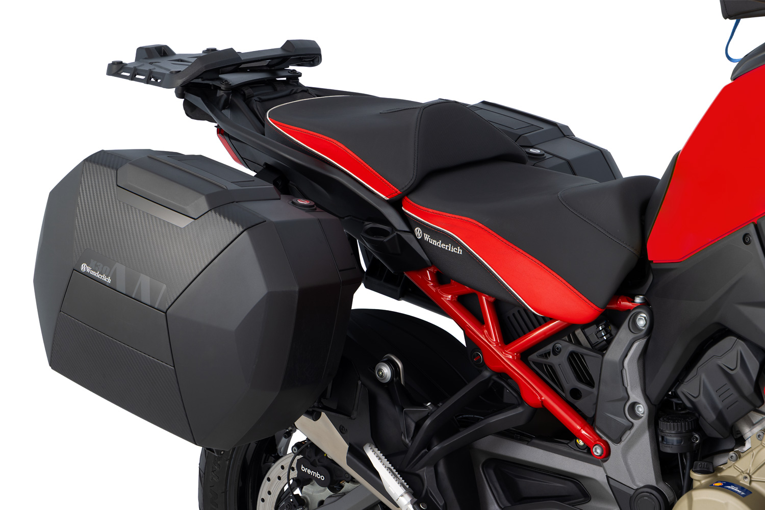 Wunderlich X-RACK case carrier for Multistrada V4