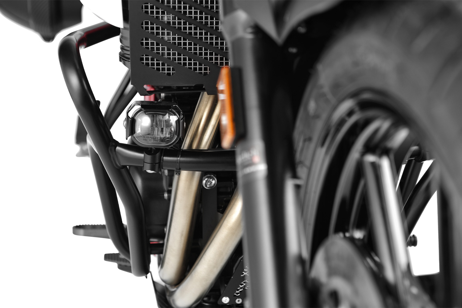 Wunderlich MICROFLOOTER LED auxiliary headlight for protection bar