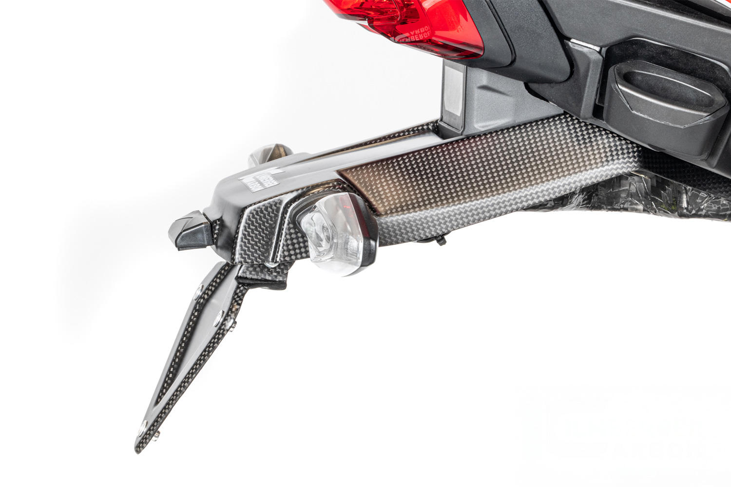 Ilmberger licence plate holder for Multistrada V4 (from 2025)