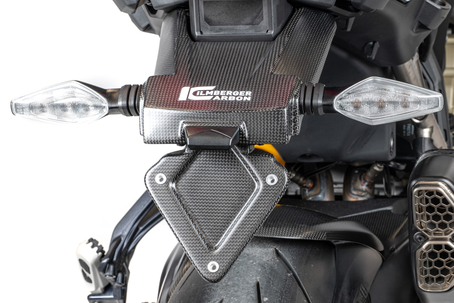 Ilmberger licence plate holder for Multistrada V4 (from 2025)