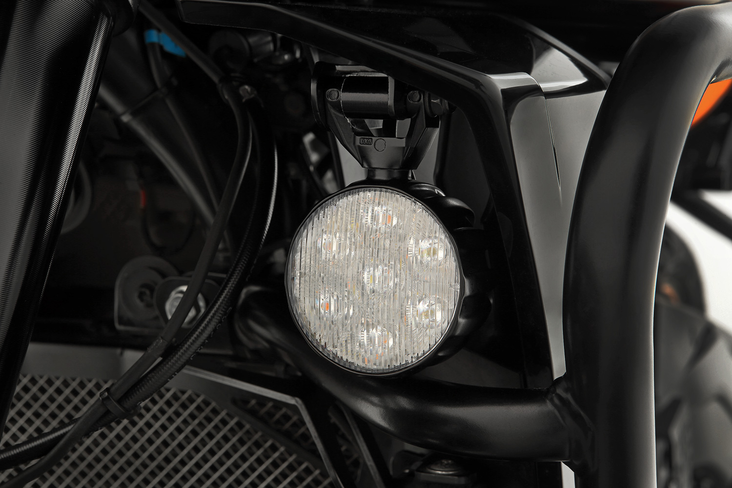 Wunderlich Edition DAYRON® Integriertes LED Tagfahrlicht-/Blinkersystem -  schwarz - Für Modelle ohne Kurvenfahrlicht