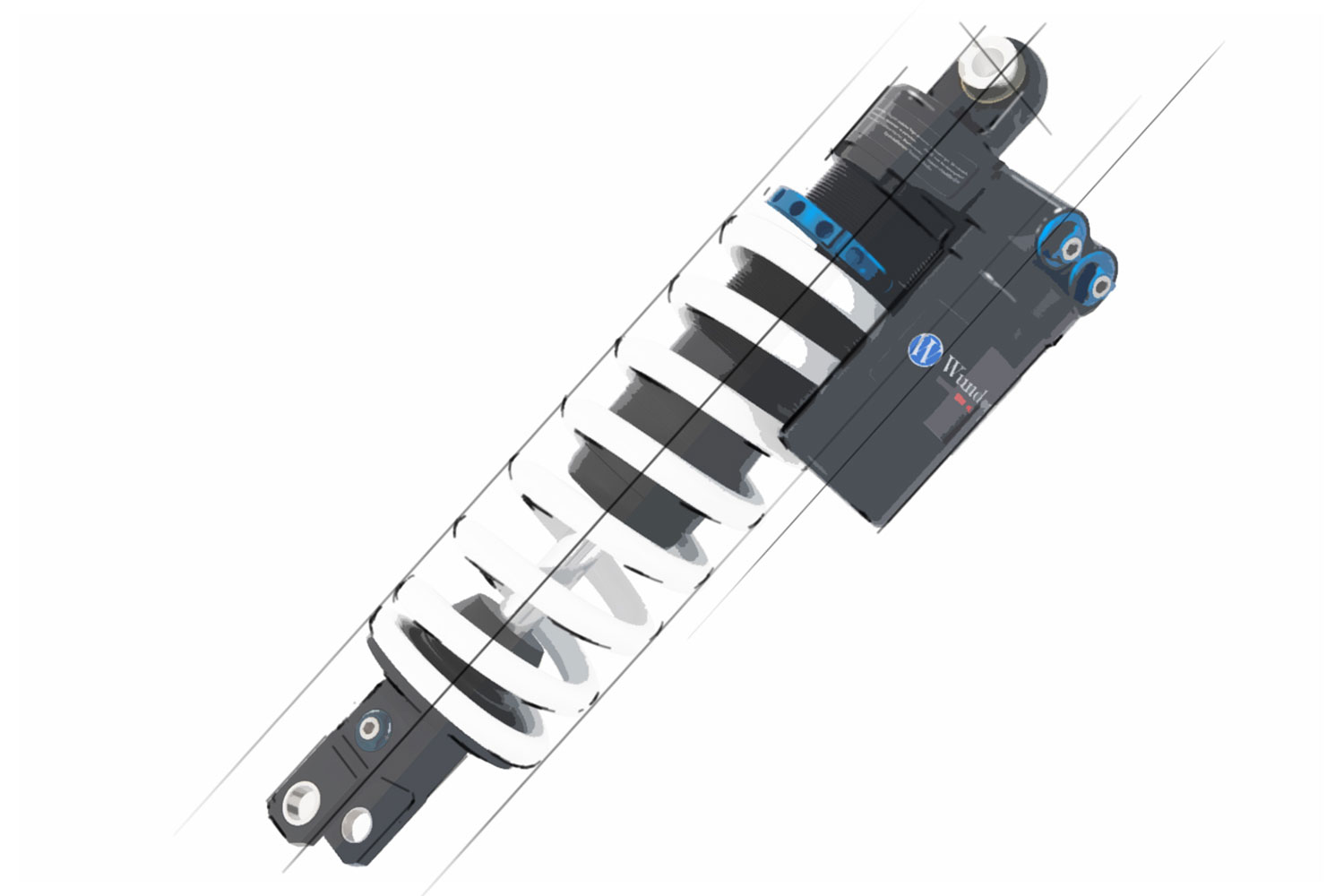 Wunderlich Suspension Amortiguador  S3 Adventure + HPA