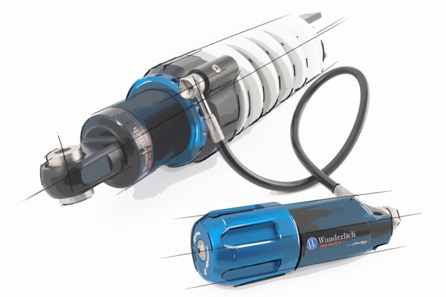 Wunderlich Suspension Amortiguador  S3 Adventure + HPA