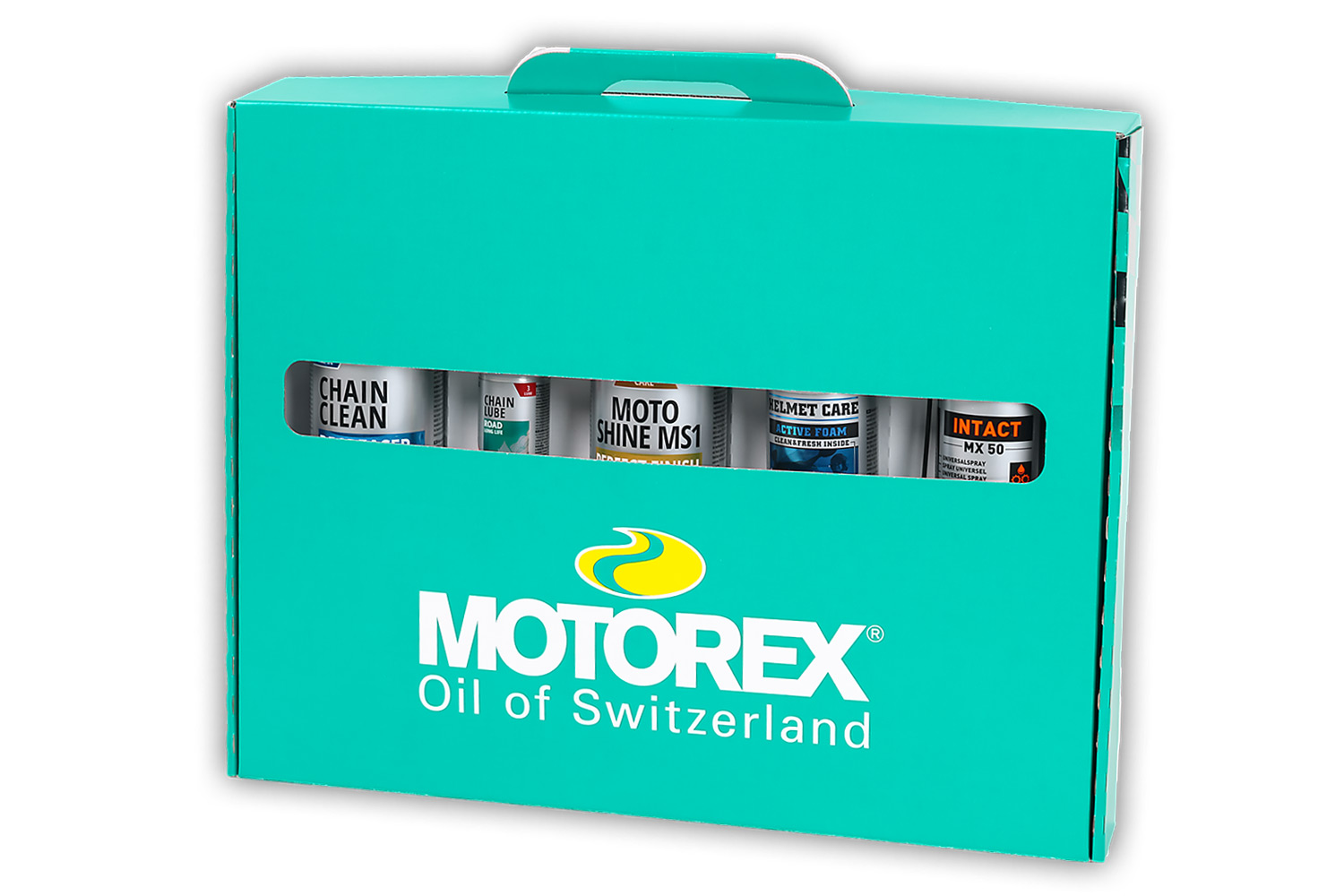 MOTOREX Set di cura completo per motociclette 6 pezzi