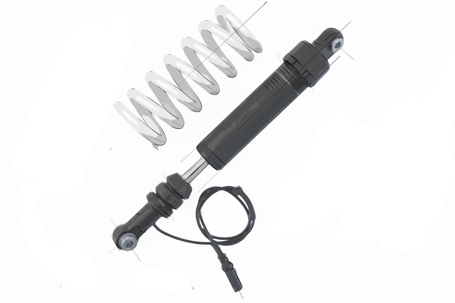 Amortisseur Wunderlich Suspension eS2 ST