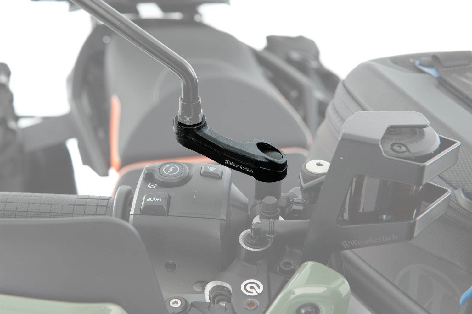 Wunderlich Spiegeladapter up + wide Pan America