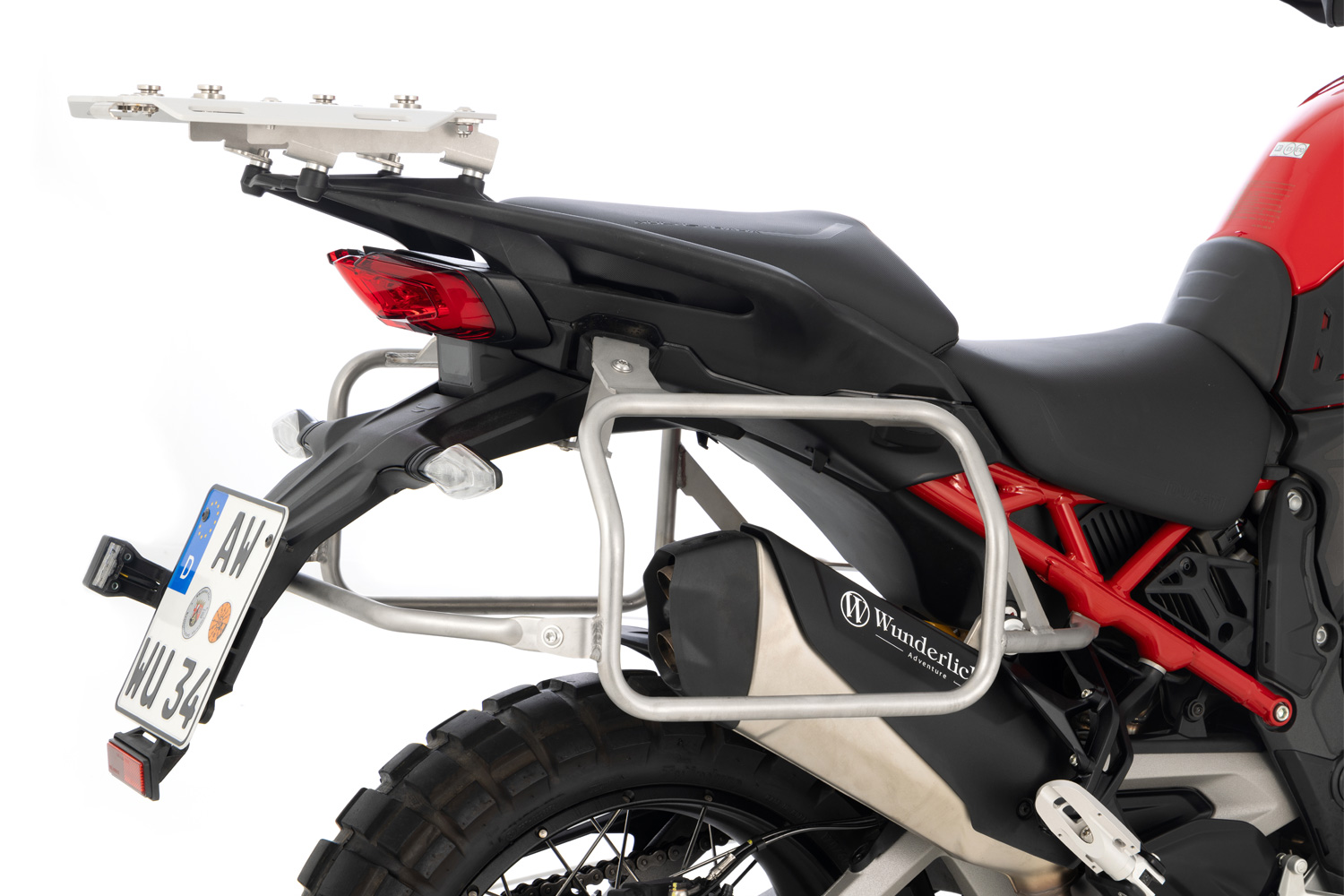 Support de valises Wunderlich EXTREME pour Multistrada V4