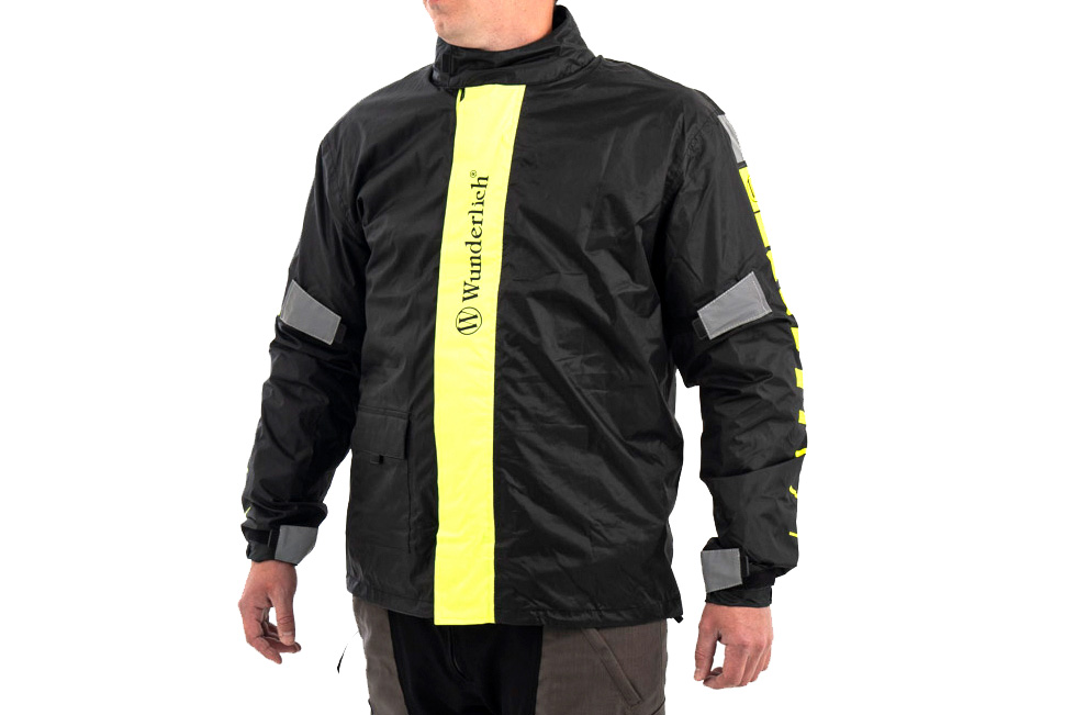 Veste de pluie Wunderlich avec éléments réfléchissants de sécurité