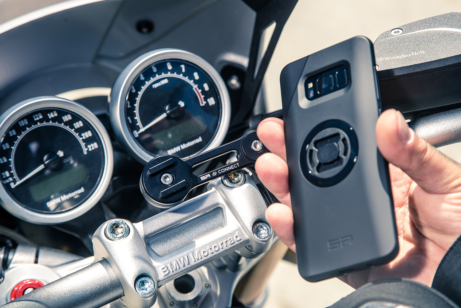 Support moto SP-Connect de smartphone, Pack